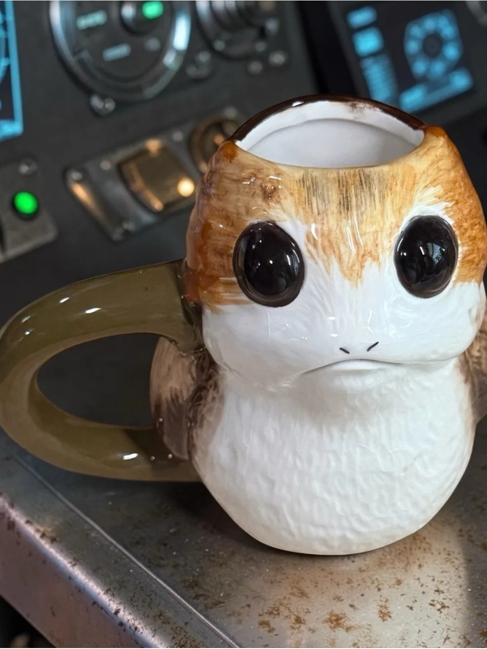 Disney Store Star Wars Porg Sculpted Ceramic 3D Mug